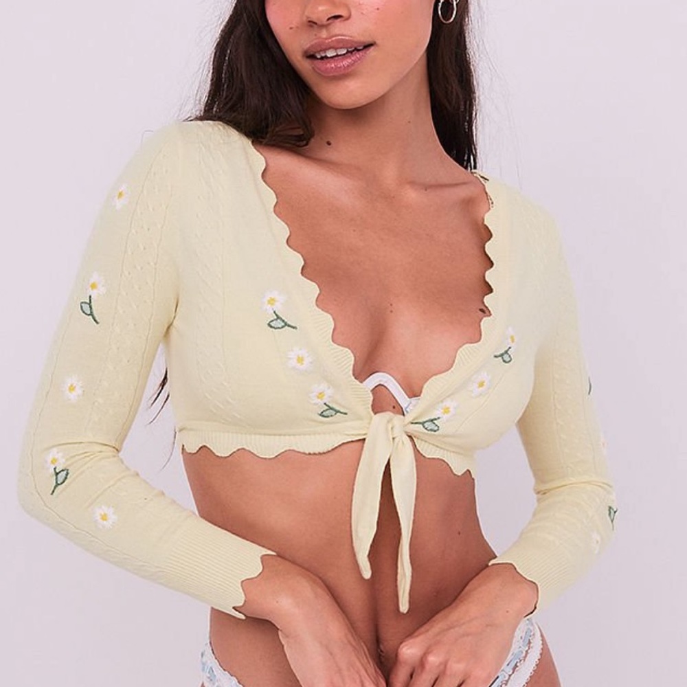 For love and lemon daisy cardigan xxsmall